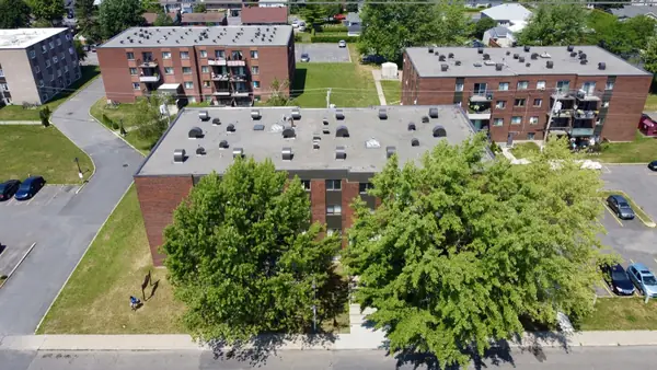 Le 7315, avenue Chauvin vu d'en haut