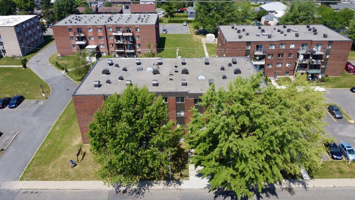 7315 avenue Chauvin seen from above