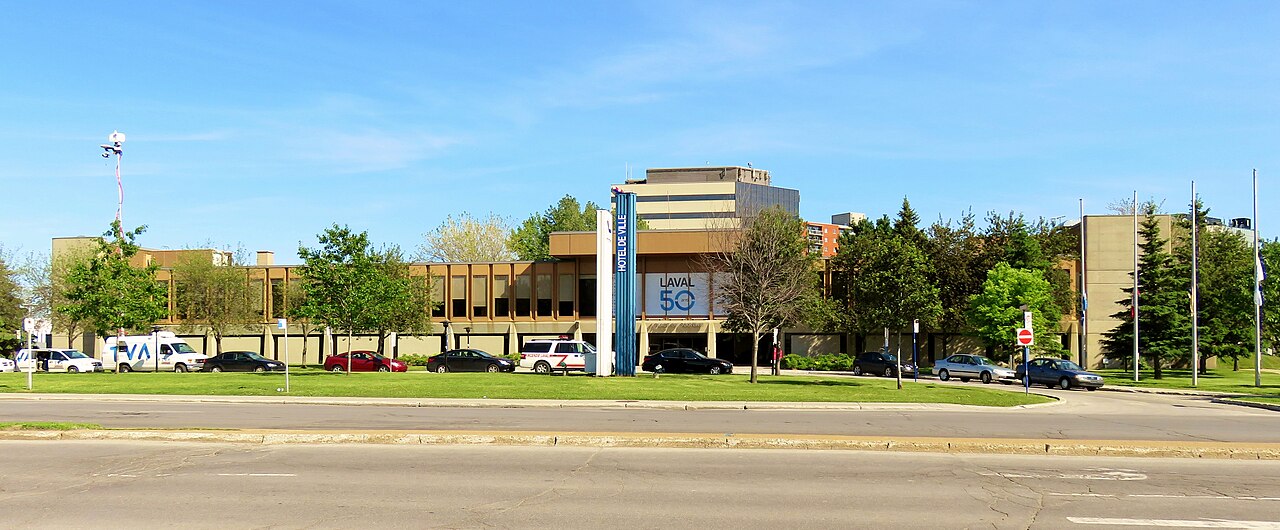 Laval city hall at 1 place du Souvenir, in Laval-des-Rapides