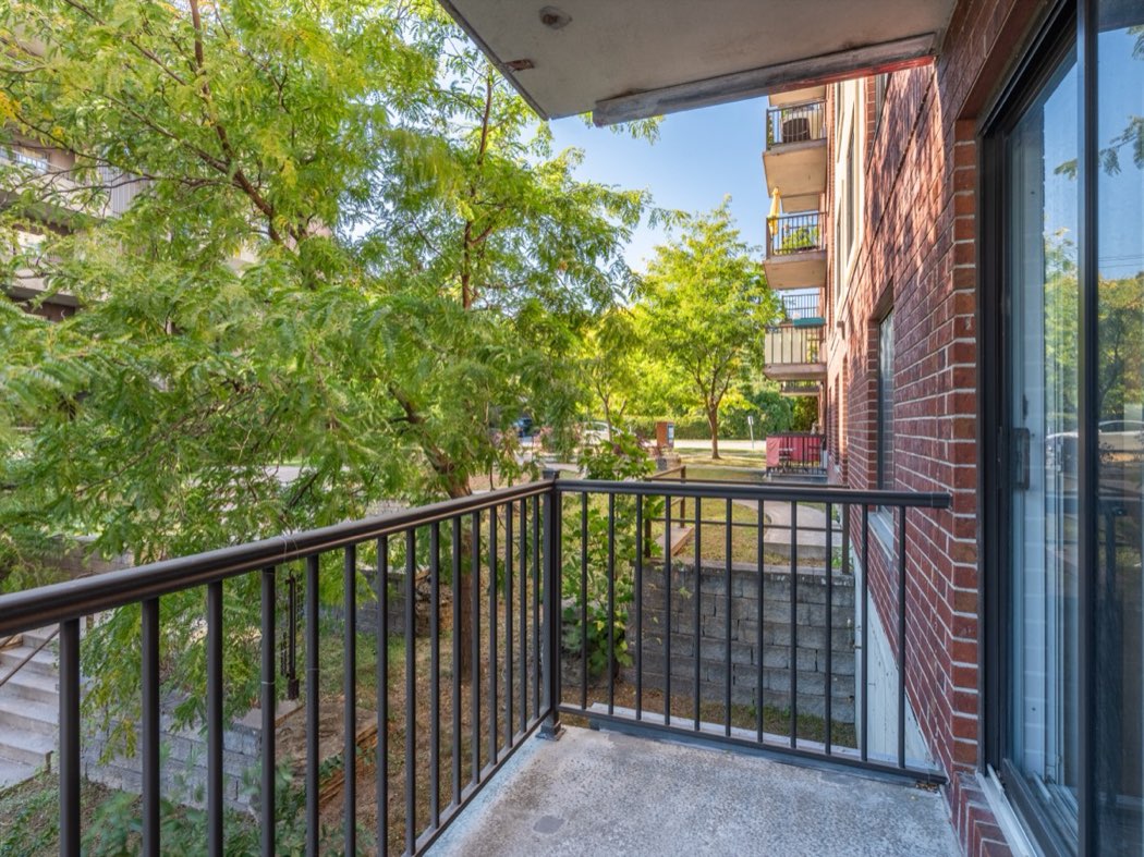View from the private balcony