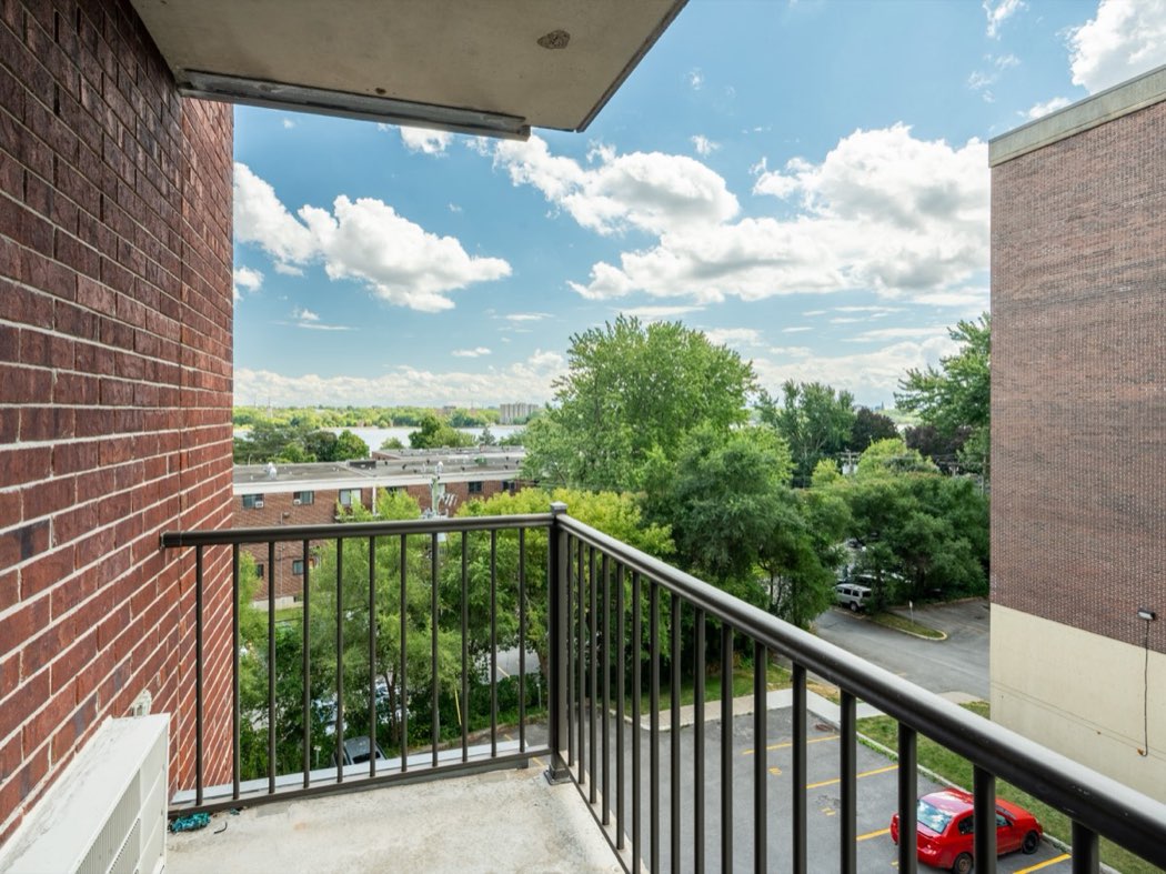View from the private balcony