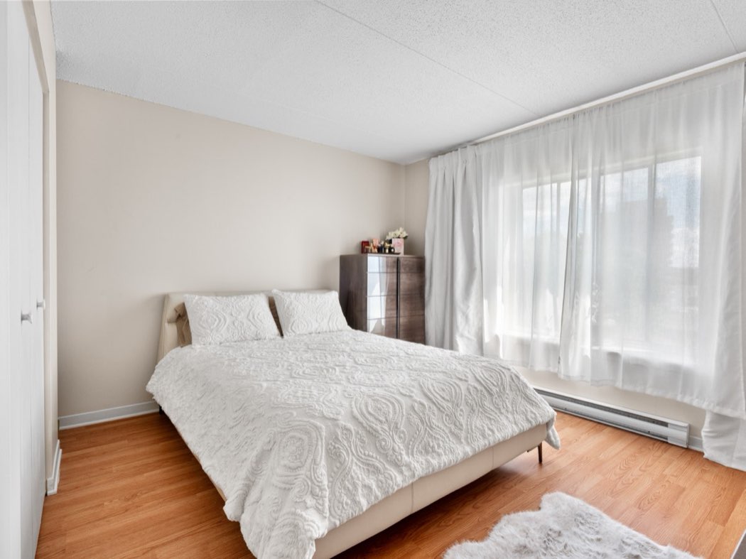 Staged main bedroom