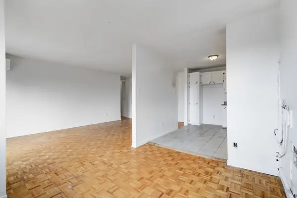 Living room opening onto the kitchen