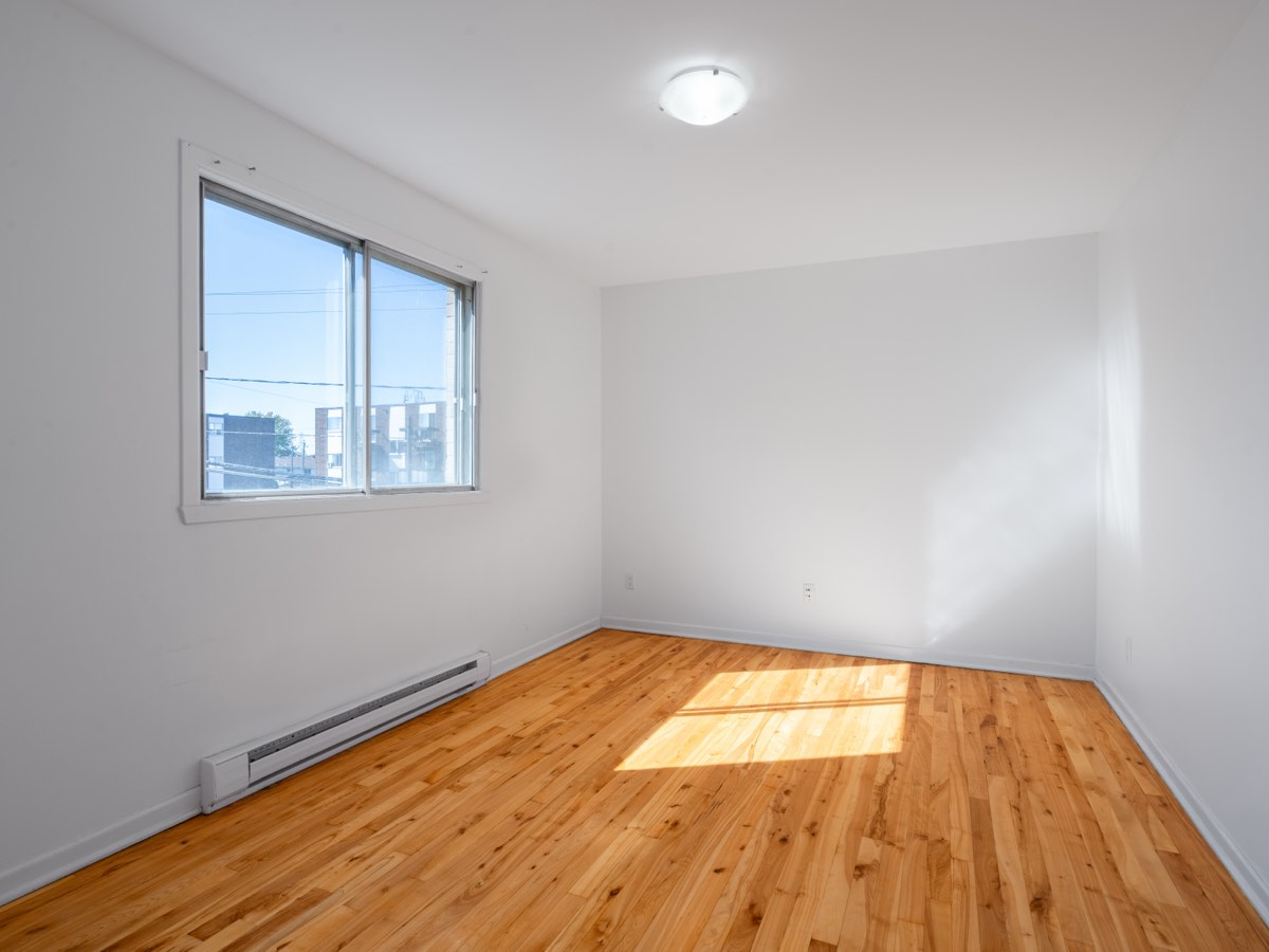 Bedroom with hardwood floor